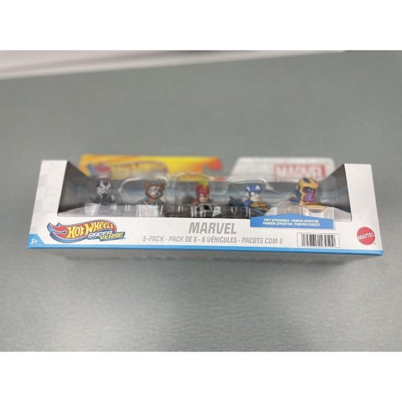 Hot Wheels Racer Verse Marvel Character 5-Pack - Picture 5 of 12